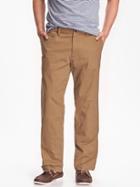 Old Navy Mens Loose Broken-in Khakis For Men Toasty Size 33w