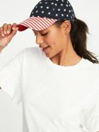 Old Navy Womens Graphic Baseball Cap For Women Americana Size One Size