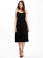 Old Navy Fit & Flare Cami Dress For Women - Black