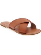 Old Navy Criss Cross Slides For Women - Tan