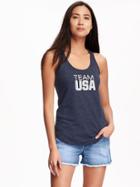 Old Navy Team Usa 2016 Olympics Tank For Women - Blue