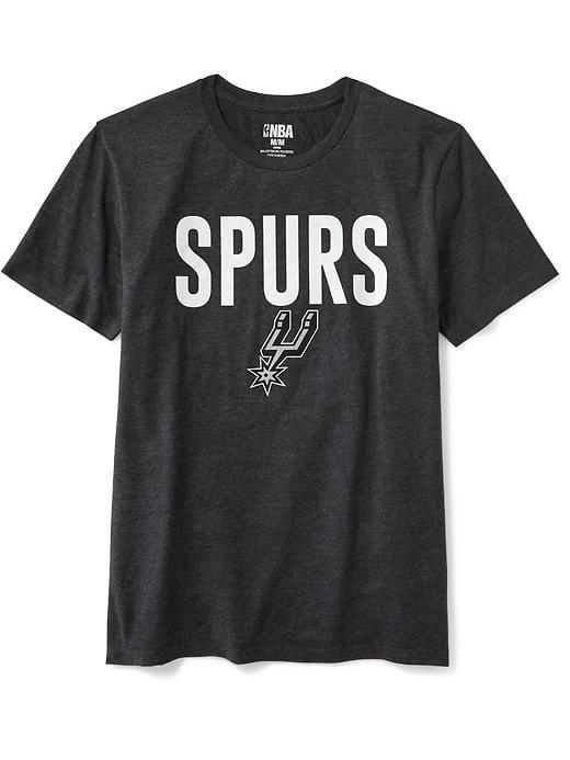 Old Navy Mens Nba Team Tee For Men Spurs Size M