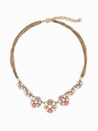 Old Navy Floral Brooch Necklace For Women - Pinky Promise