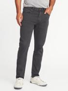 Old Navy Mens Relaxed Slim Built-in Flex Max Twill Five-pocket Pants For Men Panther Size 30w