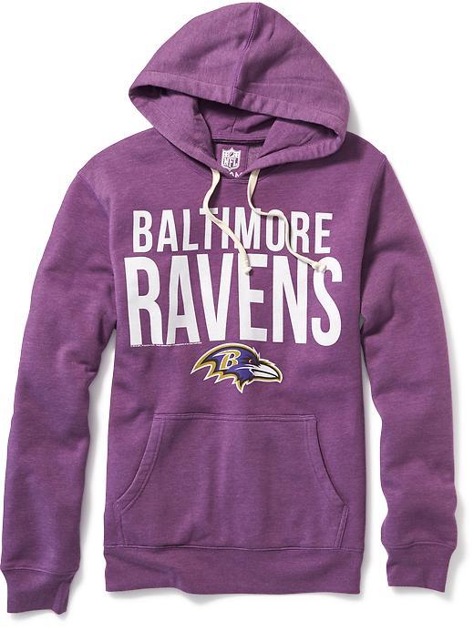 Old Navy Nfl Team Fleece Pullover Hoodie For Men - Ravens