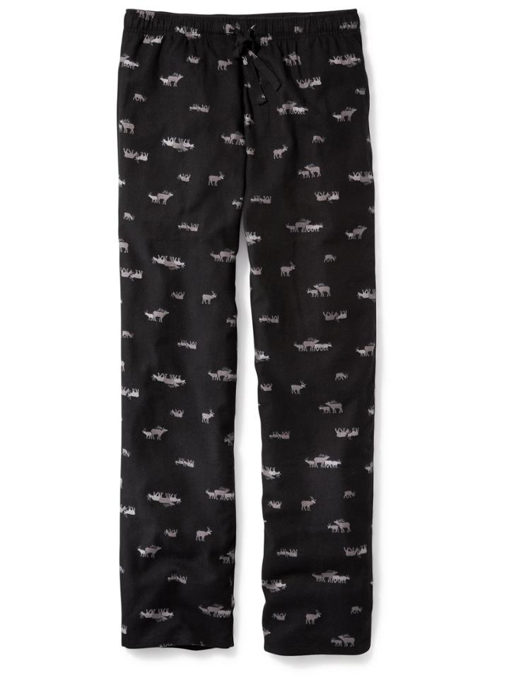 Old Navy Printed Flannel Pj Pants - Moose