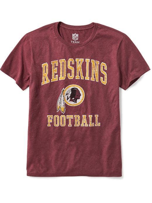 Old Navy Nfl Graphic Team Tee For Men - Redskins