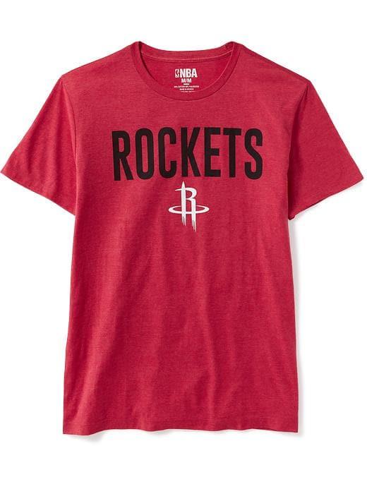 Old Navy Mens Nba Team Tee For Men Rockets Size L