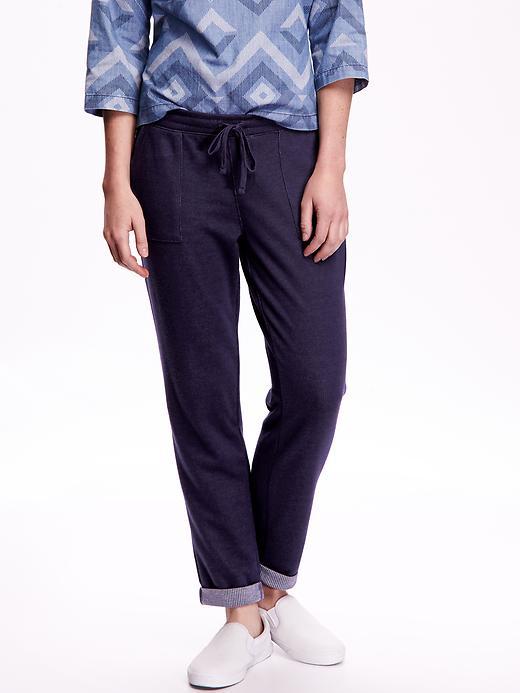Old Navy Slouchy Cuffed Joggers - Lost At Sea Navy