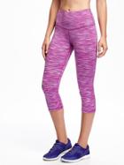 Old Navy Go Dry High Rise Compression Legging For Women - Pink Stripe