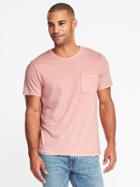 Old Navy Mens Garment-dyed Pocket Tee For Men Blush It Off Size Xxxl