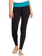 Old Navy Womens Cross Front Panel Yoga Pants - Surf Zone