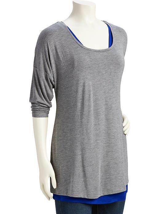 Old Navy 2 In 1 Nursing Top Size L - Heather Grey