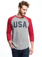 Old Navy Mens Graphic Raglan-sleeve Tee For Men Usa Size Xxl