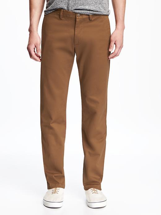 Old Navy Ultimate Straight Fit Khakis For Men - California Grizzly