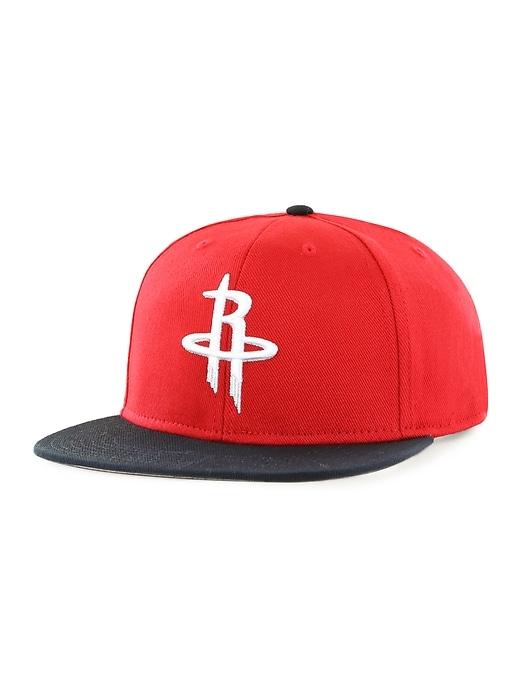 Old Navy Mens Nba Team-graphic Flat-brim Cap For Adults Houston Rockets Size One Size