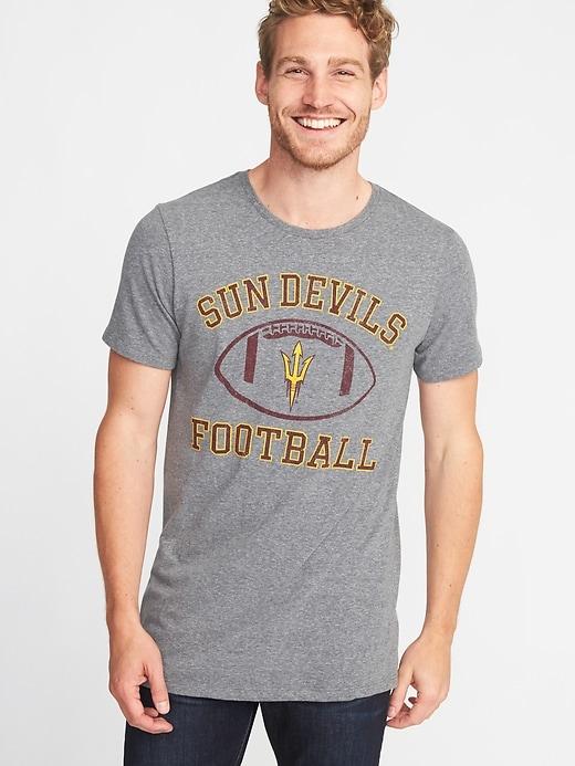 Old Navy Mens Ncaa Crew-neck Tee For Men Arizona State Size S