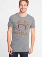 Old Navy Mens Ncaa Crew-neck Tee For Men Arizona State Size S