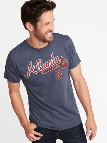 Old Navy Mens Mlb Team Player Tee For Men Atlanta Braves Freeman 5 Size M