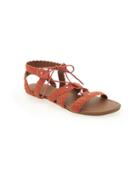 Old Navy Braided Gladiator Sandals For Women - Vermillion