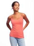 Old Navy Womens First-layer Fitted Cami For Women Coral Tropics Size Xxl