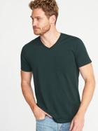Old Navy Mens Soft-washed Perfect-fit V-neck Tee For Men Forest Canopy Size Xxl