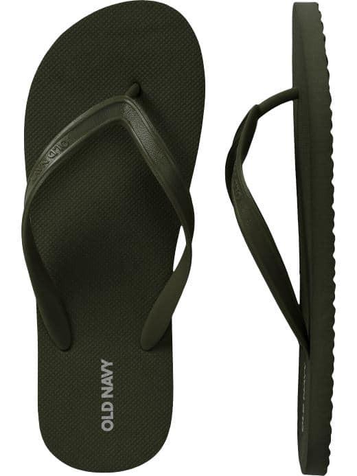 Old Navy Classic Flip Flops For Men - Forest Floor