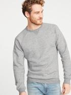 Classic Crew-neck Raglan-sleeve Sweatshirt For Men