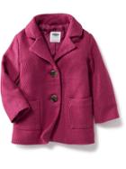 Old Navy Swing Jacket Size 12-18 M - Fuchsia Revenue