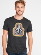 Old Navy Mens Atari Graphic Crew-neck Tee For Men Medium Gray Size Xxxl