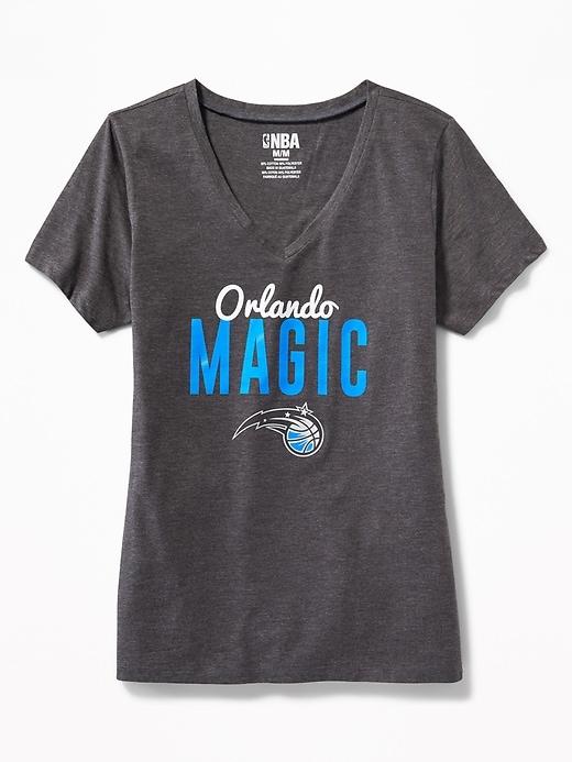 Old Navy Womens Nba Team V-neck Tee For Women Magic Size S