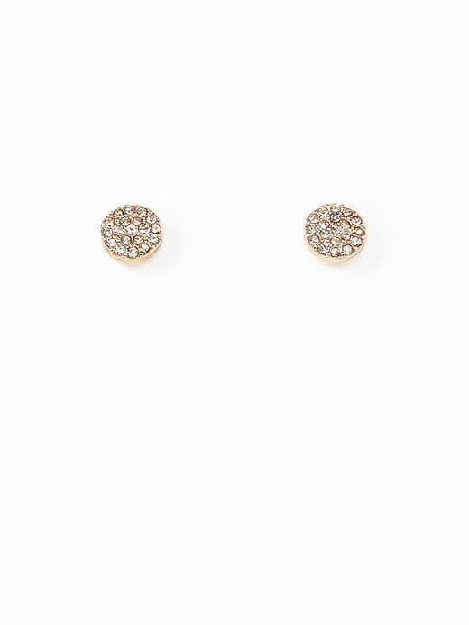 Old Navy Pav Disk Studs For Women - Gold