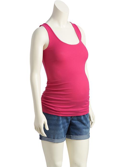 Old Navy Rib Knit Jersey Tanks Size S - Bright Peony