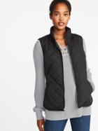 Old Navy Womens Lightweight Quilted Vest For Women Black Size Xs