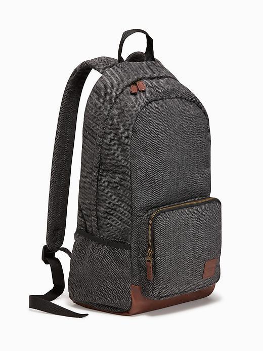 Old Navy Herringbone Backpack For Men - Herringbone