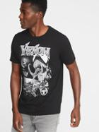 Old Navy Mens Marvel Comics Venom Graphic Tee For Men Black Size Xs