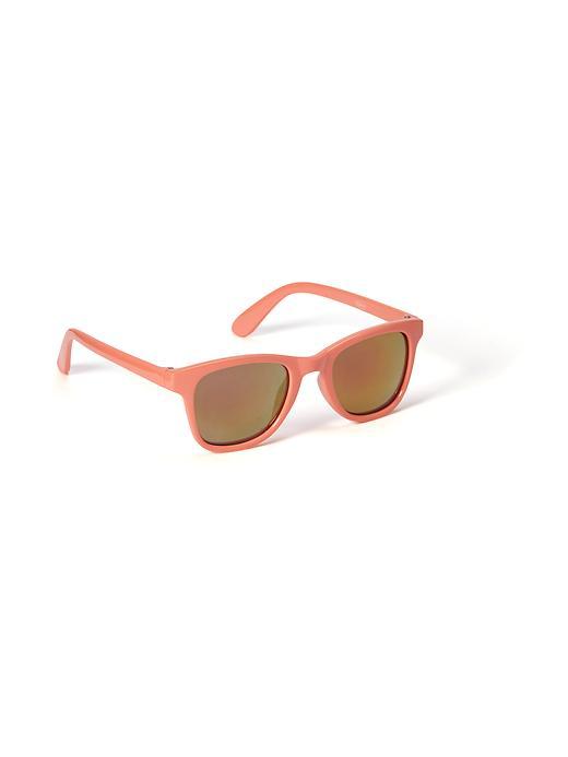 Old Navy Mirrored Sunglasses - Bright Coral
