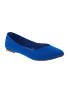Old Navy Faux Suede Ballet Flats - Bluest Eye