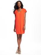 Old Navy Cocoon Dress For Women - Darling Clementine