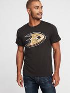 Old Navy Mens Nhl Team Graphic Tee For Men Anaheim Ducks Size Xxl