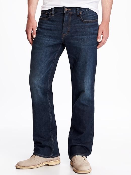 Boot-cut Built-in Flex Jeans For Men