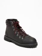 Old Navy Mens Sherpa-lined Hiking Boots For Men Blackjack Size 9