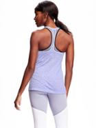 Old Navy Burnout T Strap Tank For Women - Purple Aster
