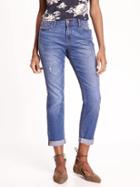 Old Navy Boyfriend Mid Rise Skinny Ankle Jeans For Women - Yosemite