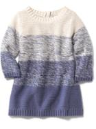 Old Navy Colorblock Knit Dress - Multi Blue
