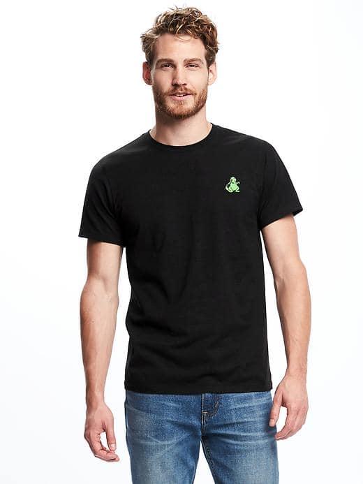 Old Navy Rugrats Reptar Graphic Tee For Men - Blackjack