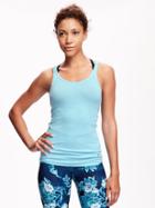 Old Navy Fitted Raceback Tank For Women - Come Sail Away