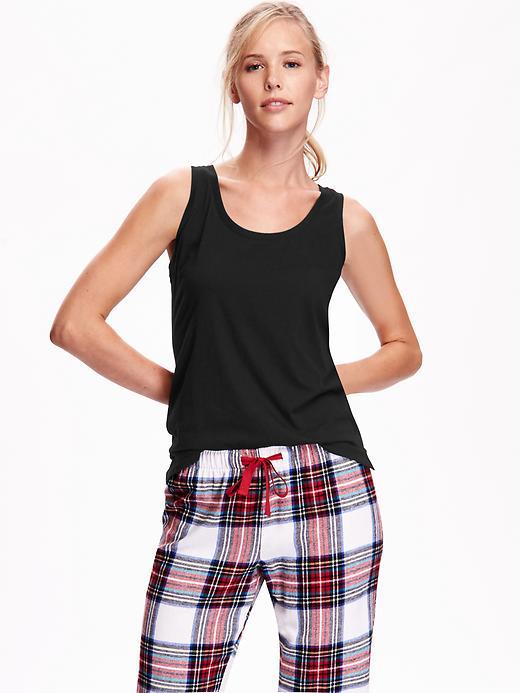 Old Navy Womens Boyfriend Sleep Tank Size L Tall - Blackjack