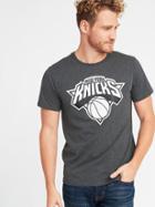 Old Navy Mens Nba Team-graphic Tee For Men New York Knicks Size S