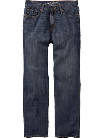 Old Navy Mens Regular Fit Jeans - New Medium Vintage